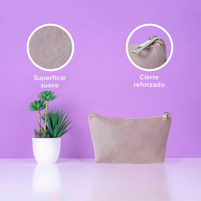 Cosmetiquera-Forma-Trapecio-Miniso-Textura-en-Relieve-Lila-5-16433