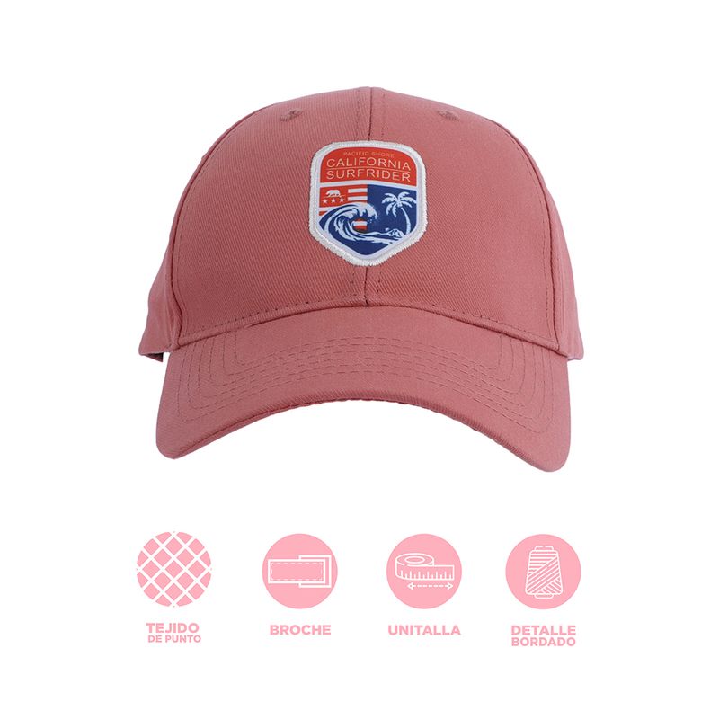 Gorra-de-Beisbol-Miniso-Romantic-Sea-Rosa-3-16463