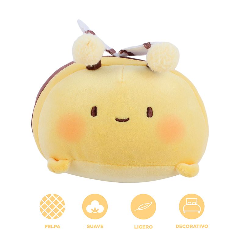 Peluche-Mini-Family-Safari-Series-Insectos-Abeja-Amarillo-Miniso-3-16498
