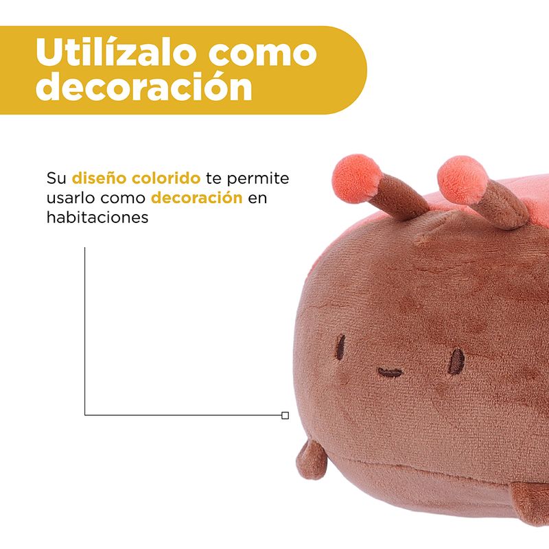 Peluche-Mini-Family-Safari-Series-Insectos-Escarabajo-Naranja-Miniso-6-16499