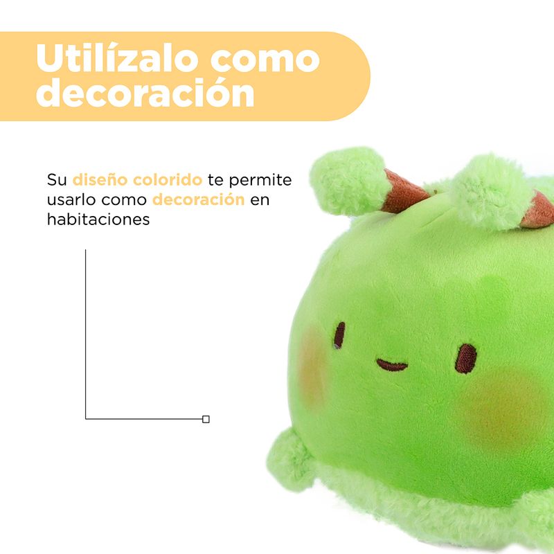 Peluche-Mini-Family-Safari-Series-Insectos-Bichos-Verde-Miniso-5-16500