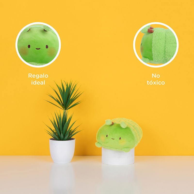Peluche-Mini-Family-Safari-Series-Insectos-Bichos-Verde-Miniso-6-16500