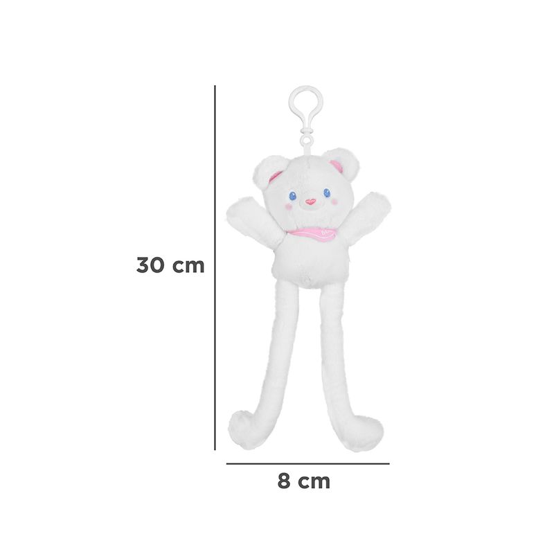 Llavero-Juguete-de-Peluche-Colgante-que-Tira-de-las-Orejas-Conejito-Blanco-Miniso-5-16689