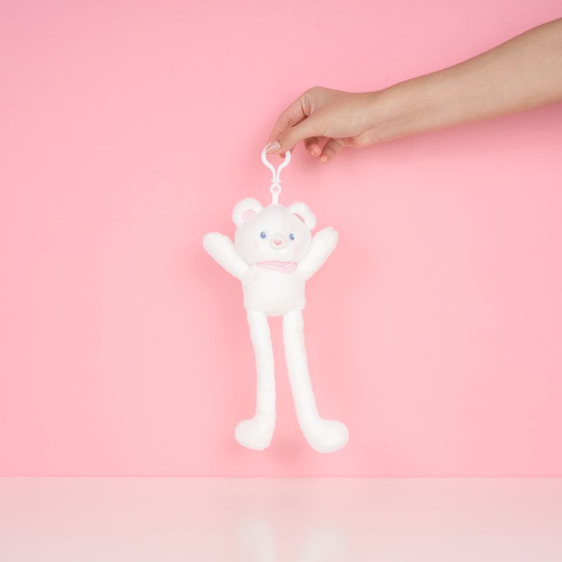 Llavero-Peluche-Colgante-que-Tira-de-las-Orejas-Oso-Rosa-Miniso-5-16690