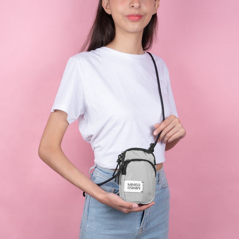 Mini-Bolso-Porta-Celular-Miniso-Vitality-Mix-Gris-Claro-7-16643