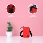Mini-Bolso-de-Moda-Porta-Celular-Miniso-Pioneer-Rojo-5-16602