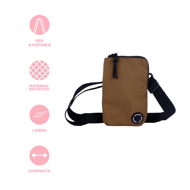 Mini-Bolso-de-Moda-Porta-Celular-Miniso-Pioneer-Verde-Oliva-3-16603
