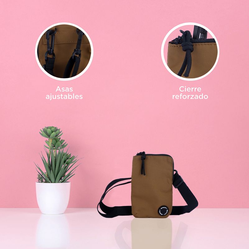 Mini-Bolso-de-Moda-Porta-Celular-Miniso-Pioneer-Verde-Oliva-5-16603