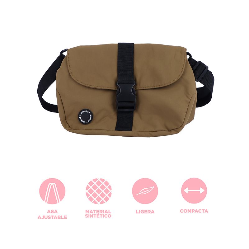 Bolso-de-Moda-Miniso-con-Solapa-Pioneer-Verde-Oliva-3-16522