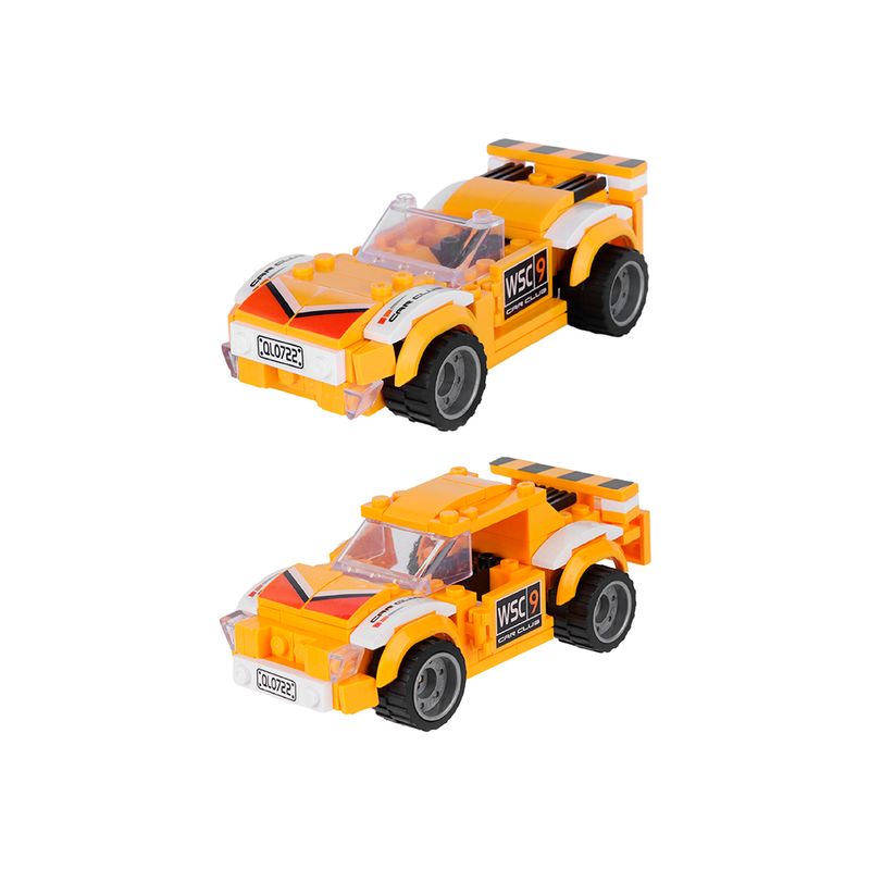 Bloques-Miniboy-Bloques-de-Construccion-de-Coches-de-Carreras-2-en-1-Amarillo-Miniso-1-16387