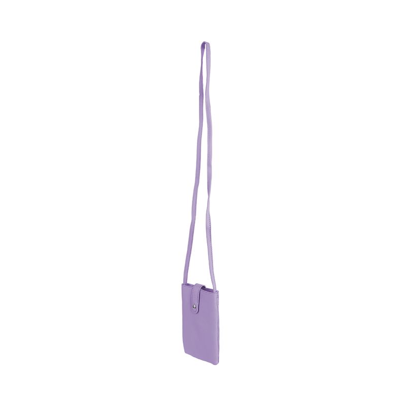 Bolso porta móvil y monedero - World lila
