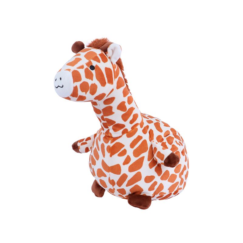 Peluche Redondo Jirafa Marron Miniso