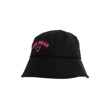 Sombrero de Cubo Miniso Qee Bear Negro