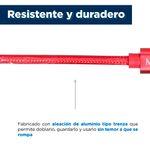 Cable-de-Datos-de-Alumino-Trenzado-Tipo-C-3A-Rojo-5-16792