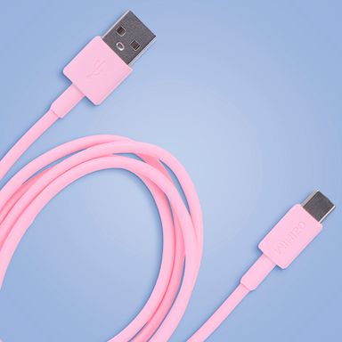 Cable de Datos Tipo C Rosa Miniso