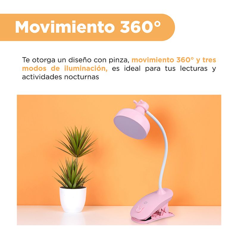 Lampara-Clip-On-Oso-3-Modos-De-Color-Mod-2105-Rosa-Miniso-4-16936