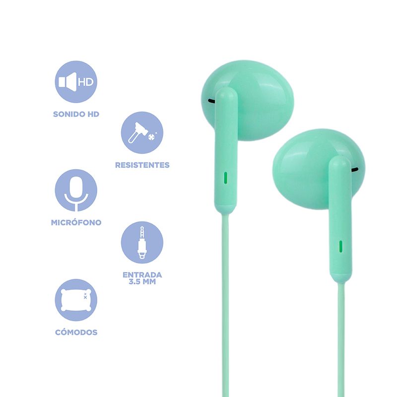 Audífonos De Cable In-Ear 3.5 mm - Tecnologia - Miniso en Línea