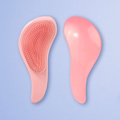 Cepillo para el Cabello Bicolor Suave Rosa