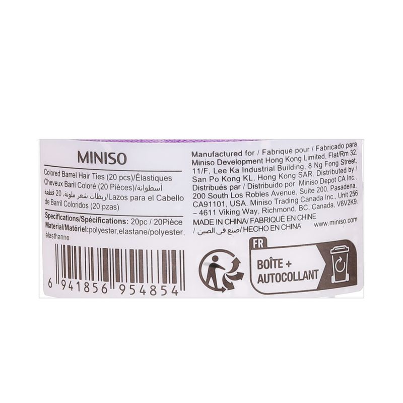 Paquete-de-Ligas-para-Cabello-Miniso-20-Pzas-Mix-de-Colores-2-16995