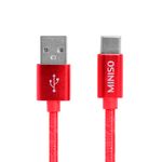 Cable-de-Datos-de-Alumino-Trenzado-Tipo-C-3A-Rojo-1-16792