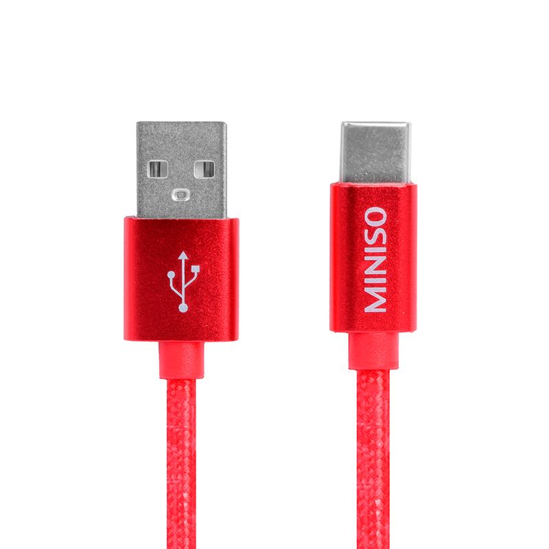 Cable-de-Datos-de-Alumino-Trenzado-Tipo-C-3A-Rojo-1-16792