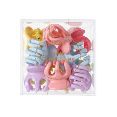 Hebilla para Cabello Mini 12 Pzas Mix de Colores