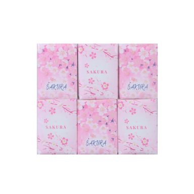 Pañuelos Faciales Sakura Blossom Series 18 Paquetes de Bolsillo
