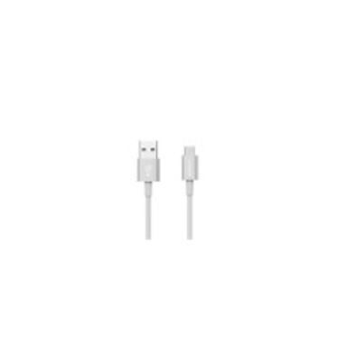 Micro Cable de Datos Plateado