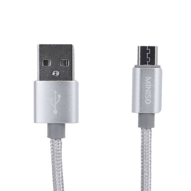 Cable de Microdatos Android Plateado Miniso