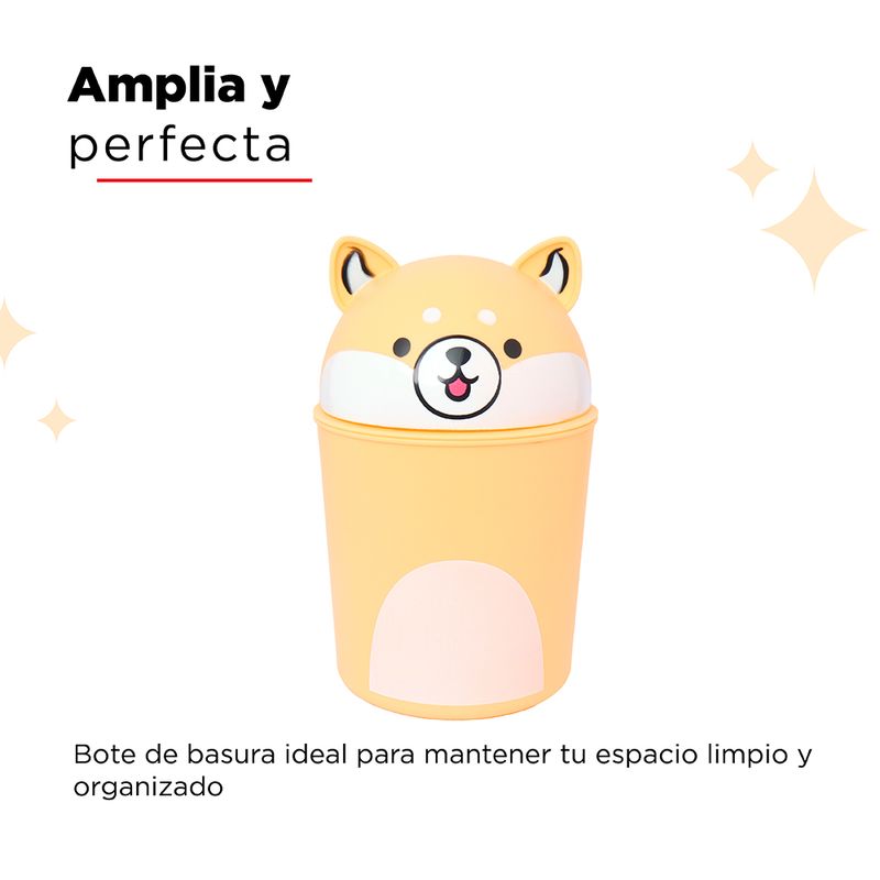 Bote-de-Basura-de-Escritorio-Mini-Family-Sports-Shiba-2-17244