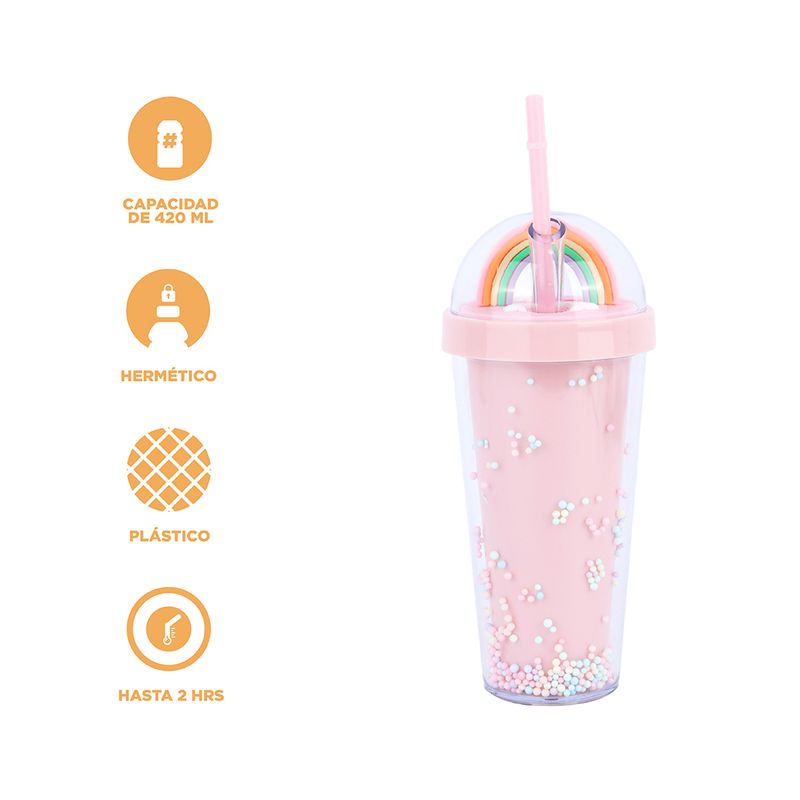Vaso-de-Plastico-de-Doble-Pared-con-Pitillo-de-Macaron-Rosa-420-Ml-4-17275