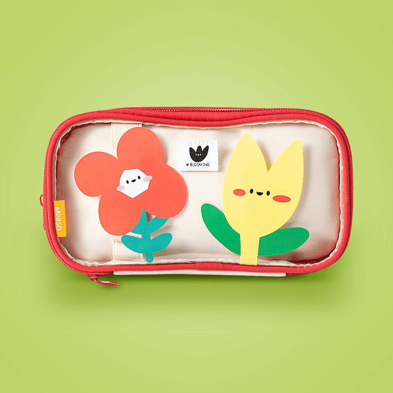 Cartuchera-de-la-Serie-Im-Blooming-Flor-Miniso-3-17619