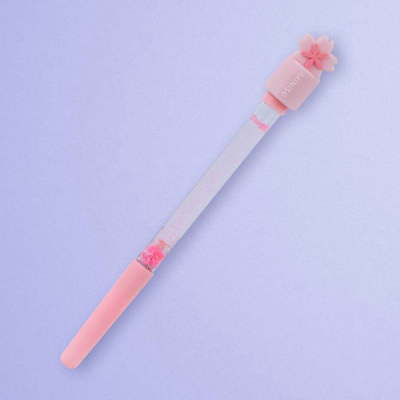 Esfero-de-Gel-con-Purpurina-de-la-Serie-Sakura-B-Negro-Miniso-2-17519