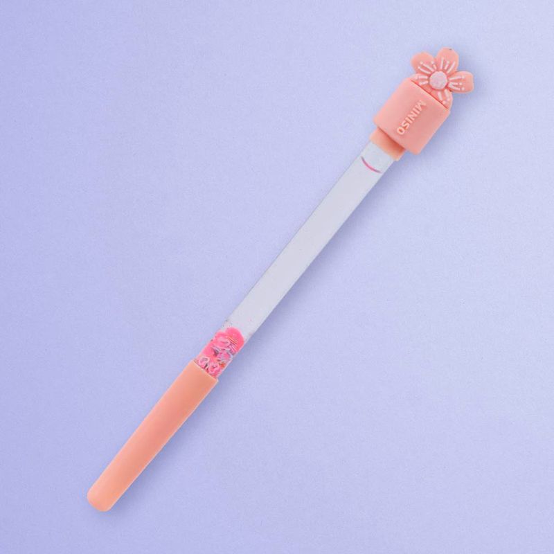 Esfero-de-Gel-con-Purpurina-de-la-Serie-Sakura-A-Negro-Miniso-2-17521