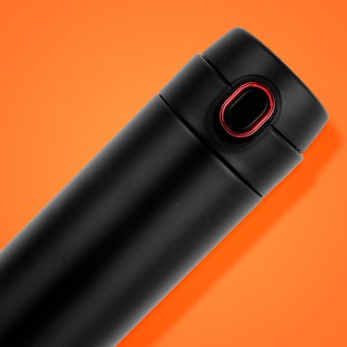 Termo de Acero Inoxidable con Tapa 480 Ml Negro