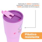 Vaso-de-Plastico-Colecci-n-Osos-Escandalos-5-0-800-Ml-Oso-Polar-Rosa-6-17563