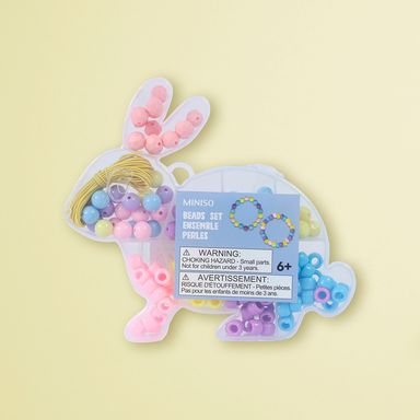 Juego de Cuentas de la Serie de Pascua Conejo