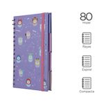 Libreta-de-tapa-dura-de-12-Signos-del-Zodiaco-con-Banda-80-Hojas-Mini-Family-3-17476