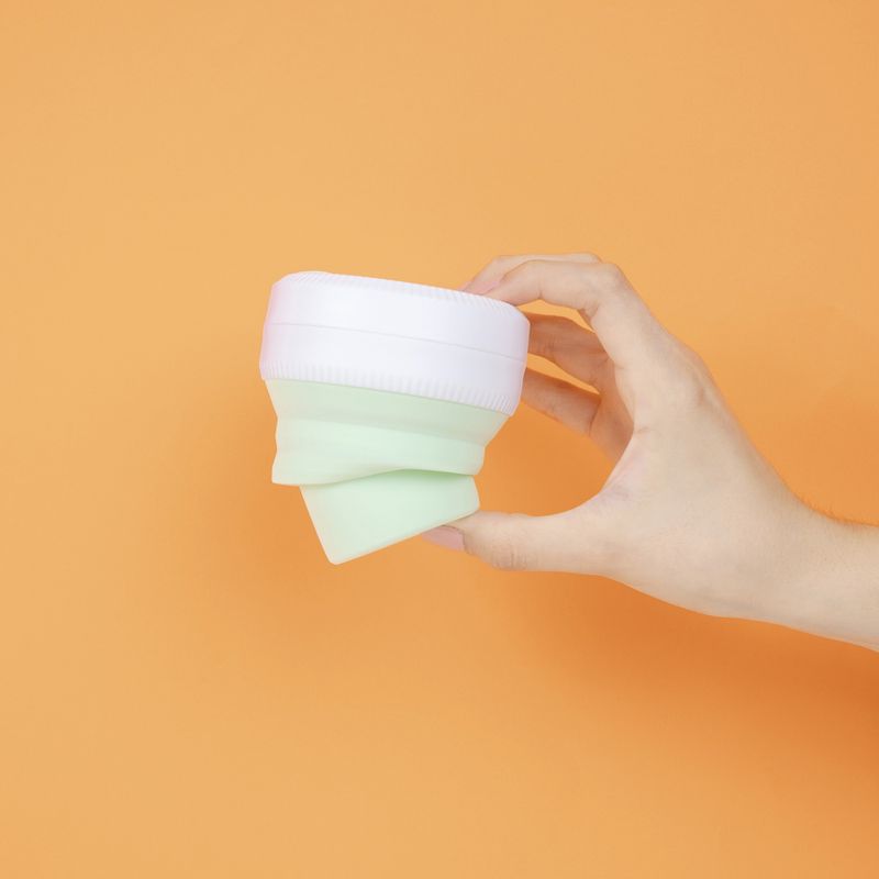 Vaso-de-Silicona-Plegable-Portatil-350-Ml-Verde-8-17471