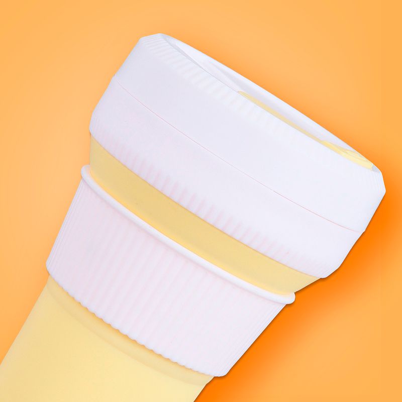 Vaso-de-Silicona-Plegable-Portatil-350-Ml-Amarillo-2-17473