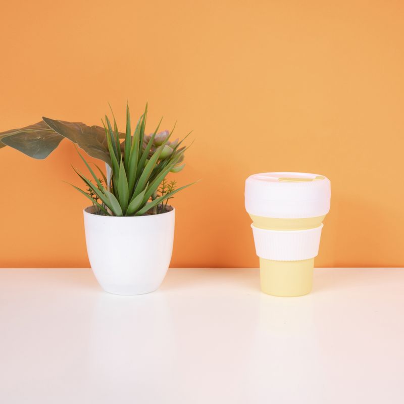 Vaso-de-Silicona-Plegable-Portatil-350-Ml-Amarillo-7-17473