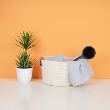 Cepillo de Ducha con Mango Largo de Carbón de Bambú