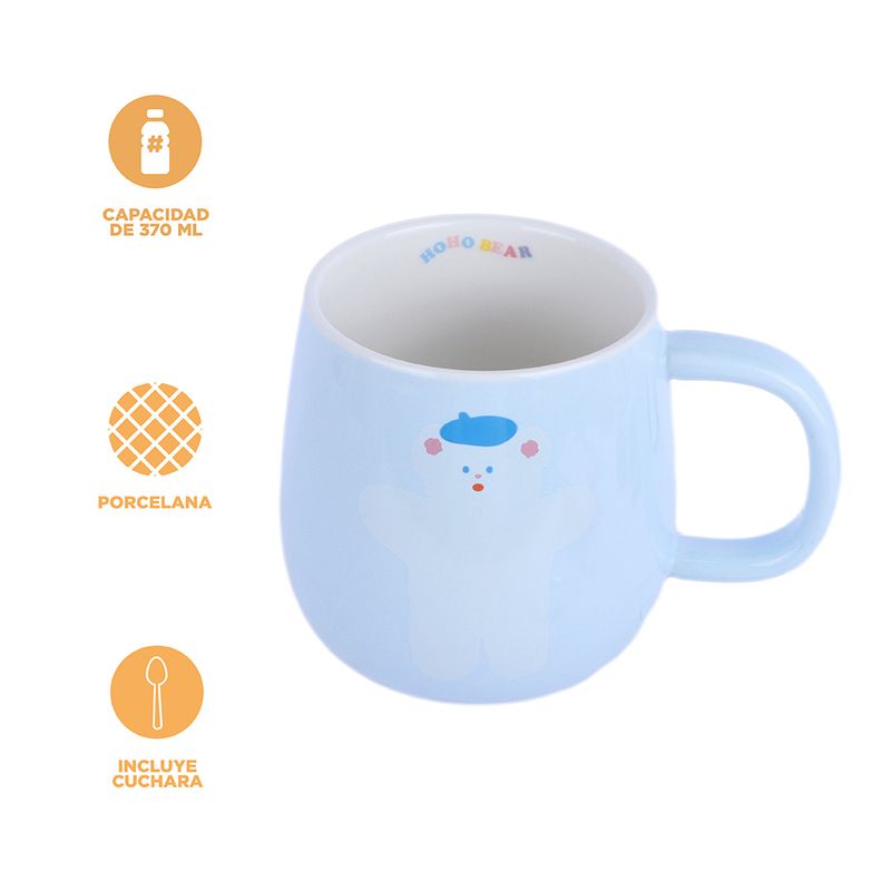 Taza-de-Ceramica-Hoho-Bear-Summer-Sparkling-Ice-Series-370-Ml-Azul-3-17540