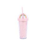 Vaso-de-Plastico-de-Doble-Pared-con-Pitillo-de-Macaron-Rosa-420-Ml-1-17275