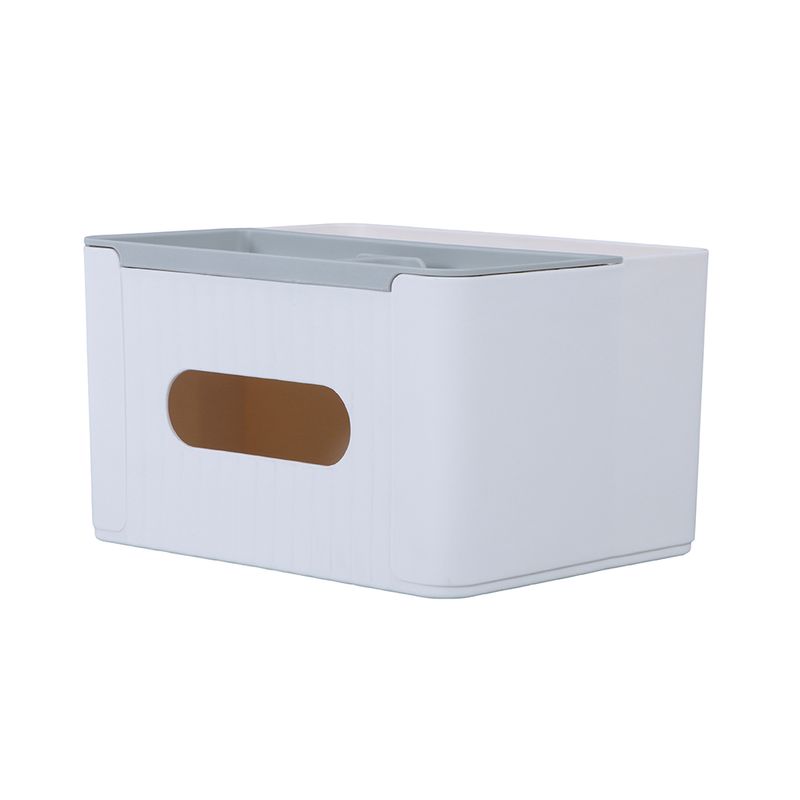 Caja para pañuelos desechables gris