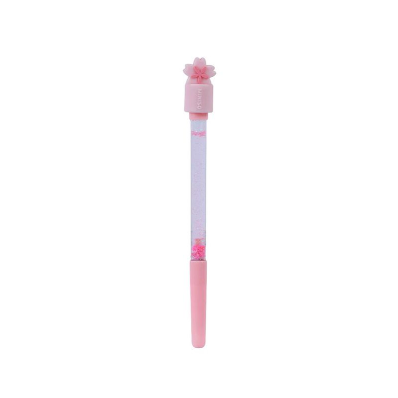 Esfero-de-Gel-con-Purpurina-de-la-Serie-Sakura-B-Negro-Miniso-1-17519