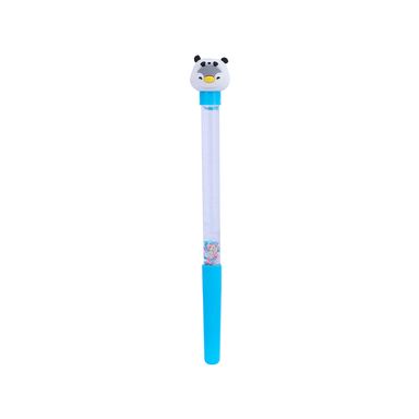 Esfero de Gel con Purpurina de la Serie Mini Family Pen Pen Negro  Mini Family