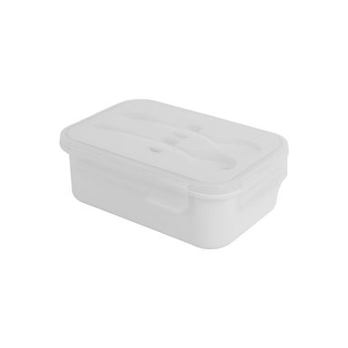 Contenedor para Almuerzo Rectangular 1200 Ml Gris
