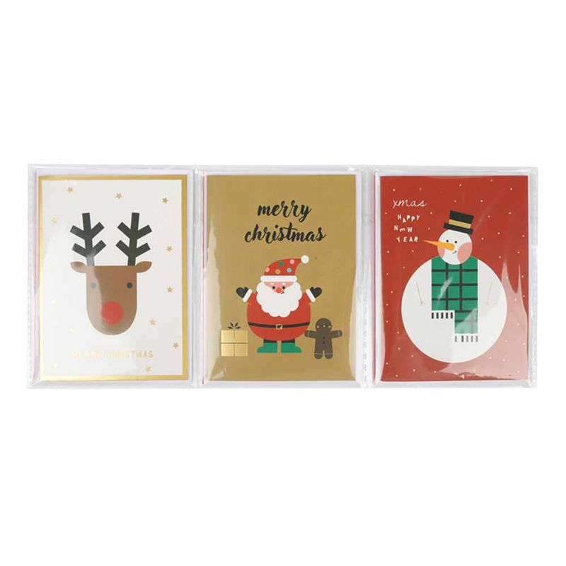 Set-de-Tarjetas-Navide-as-3-Unid-Reno-Papa-Noel-Mu-eco-De-Nieve-1-17860
