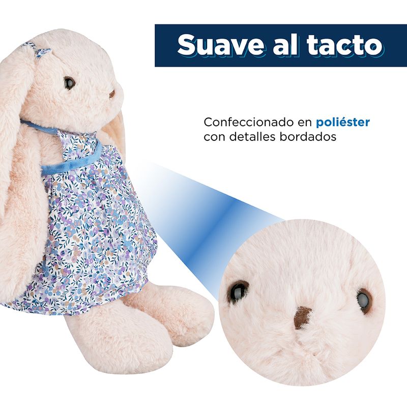 Peluche de Conejo con Vestido